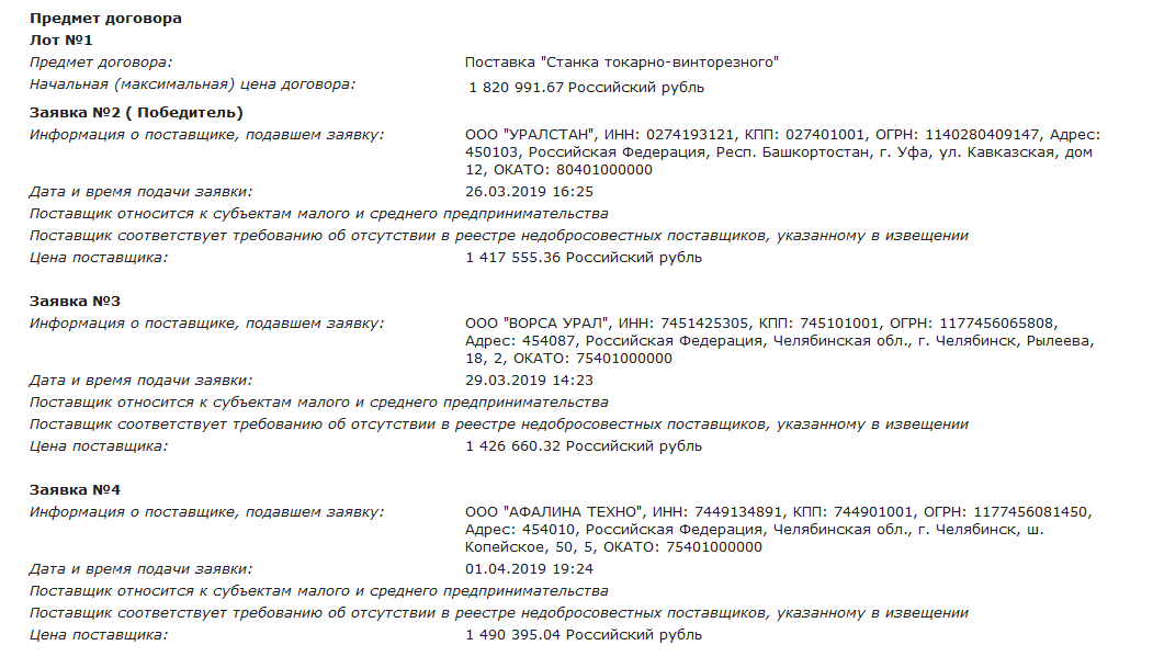 закупка токарно-винторезого станка